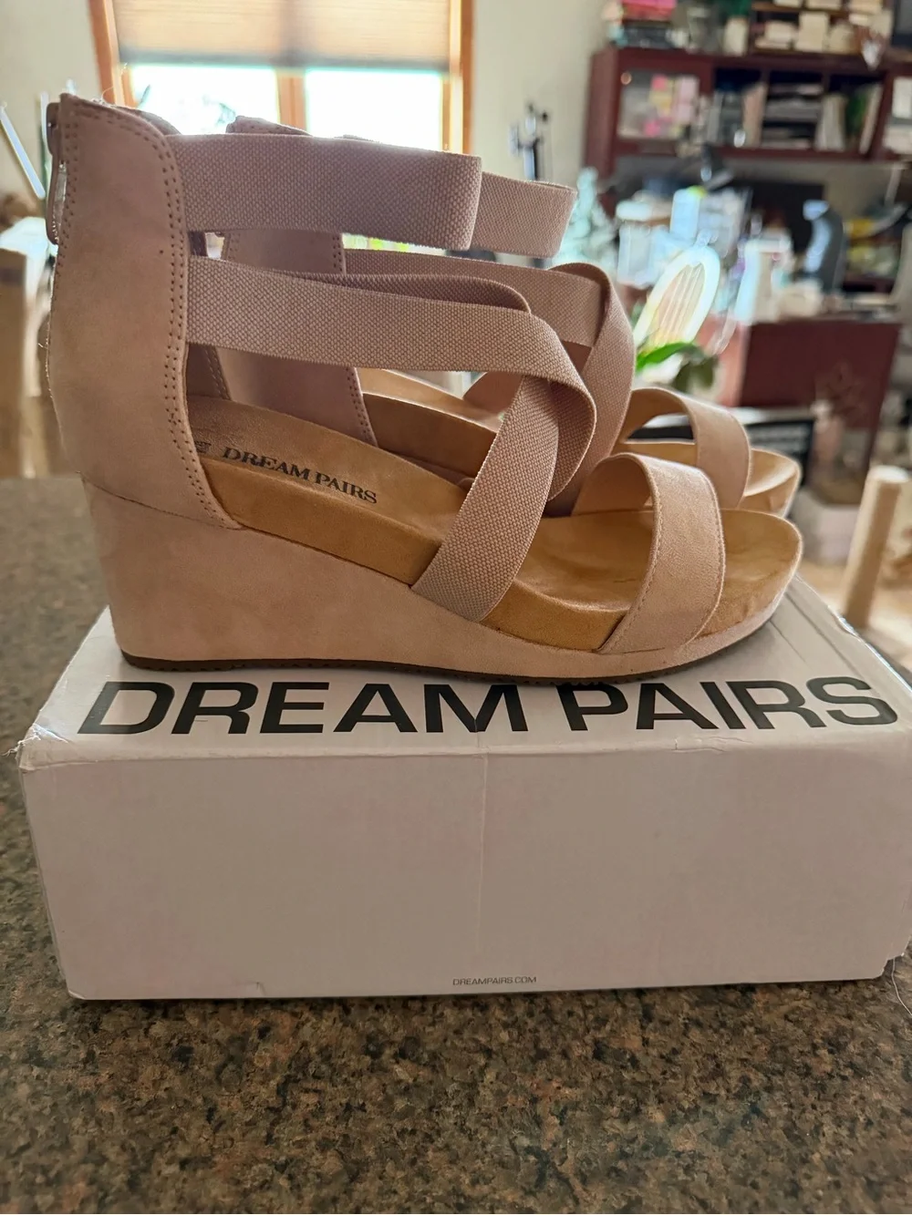Dream Pairs comfortable wedge